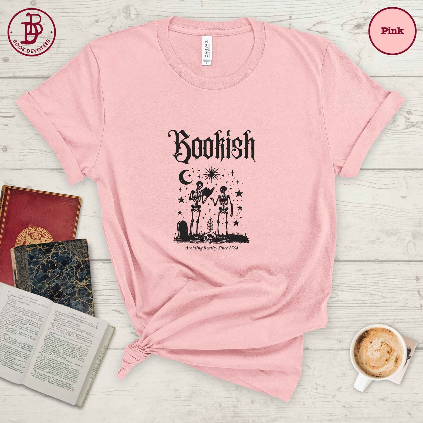 Bookish Avoiding Reality Tee