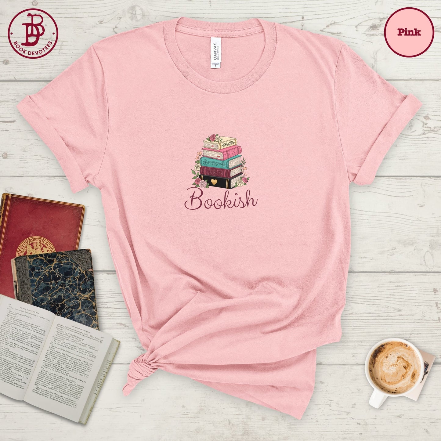 Bookish Roses Tee