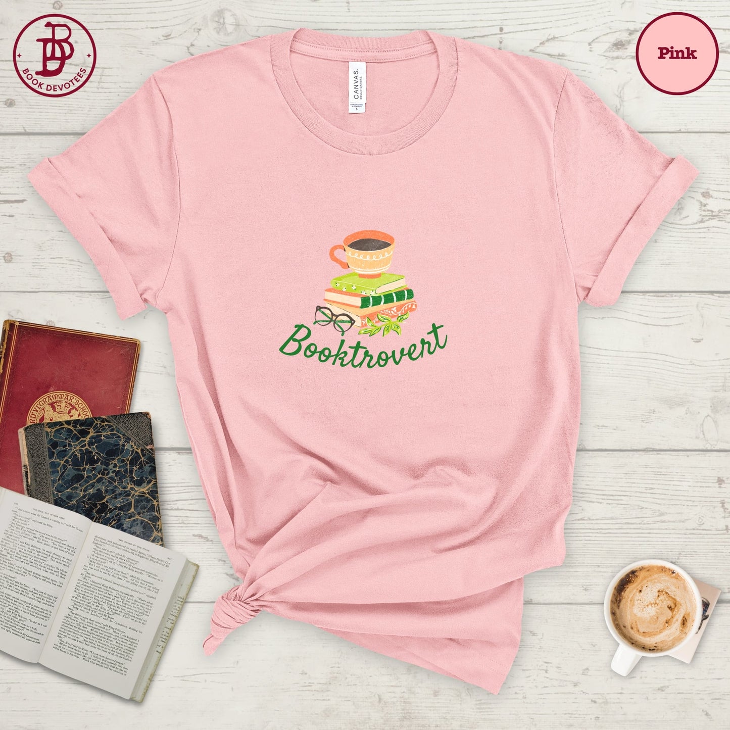 Booktrovert Tea Tee