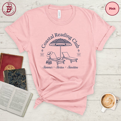 Coastal Reading Club Tee