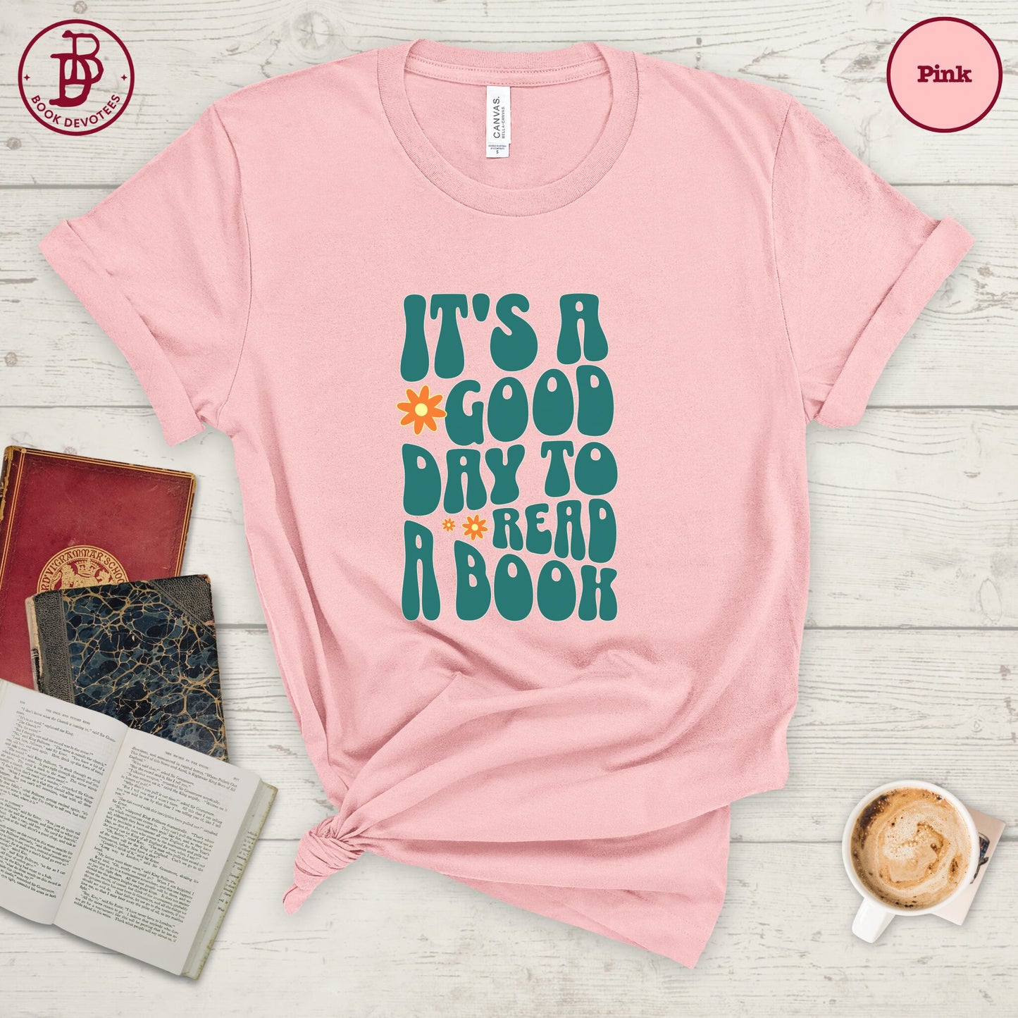 Good Day to Read Retro Tee