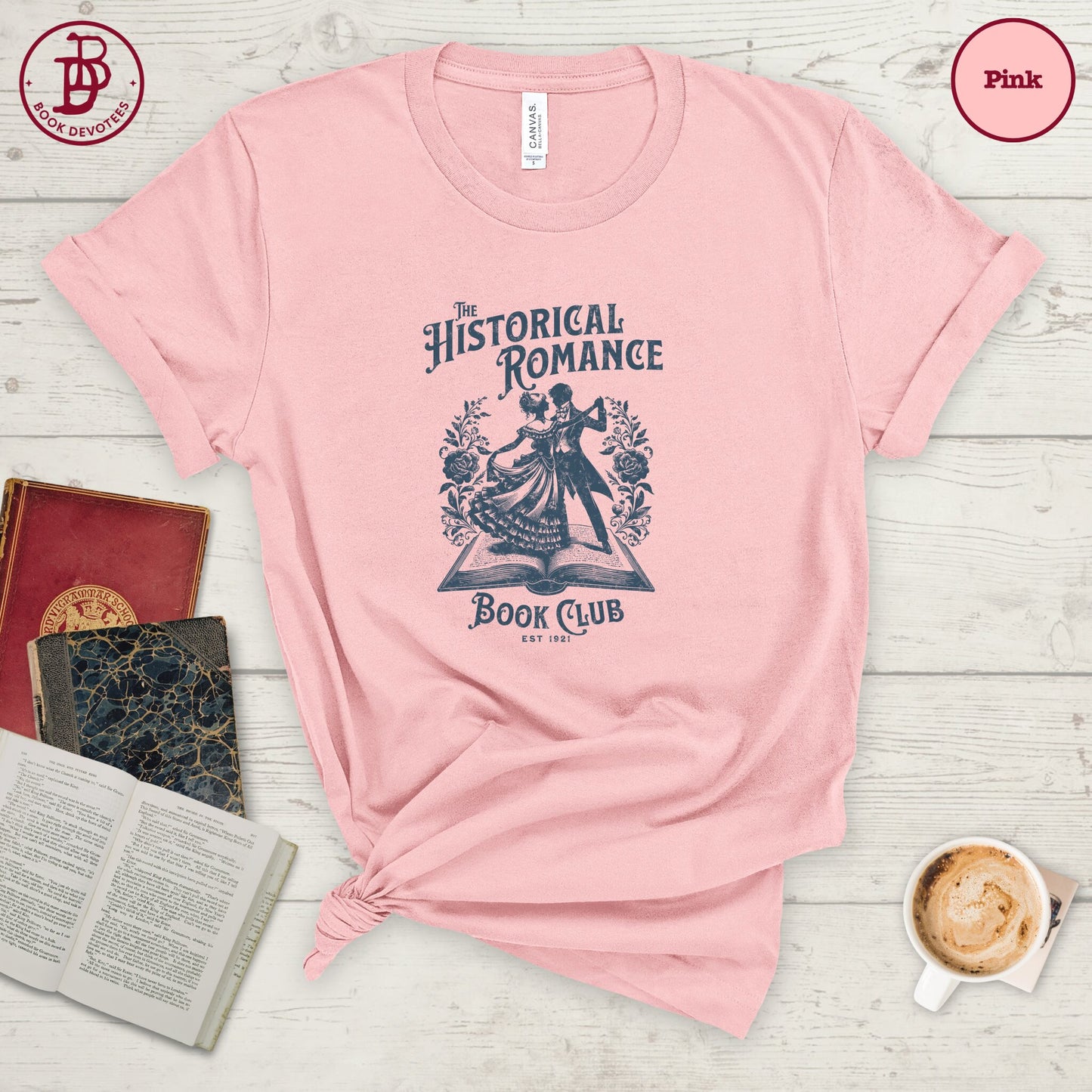 Historical Romance Book Club Tee