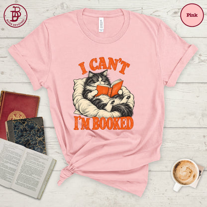 I'm Booked Cat Tee