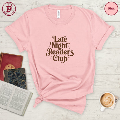 Late Night Readers Club Tee