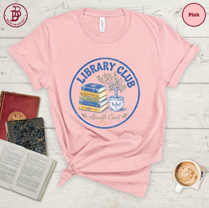 Library Club Amalfi Coast Tee