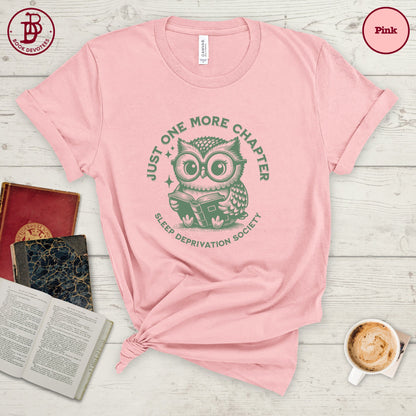One More Chapter Society Tee