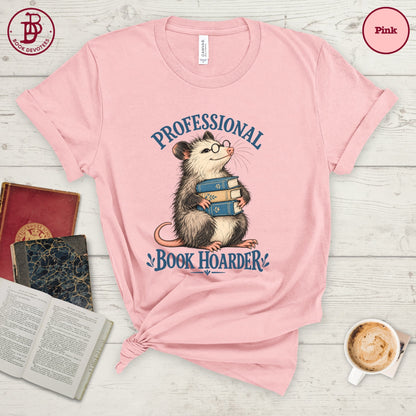 Professional Book Hoarder Tee
