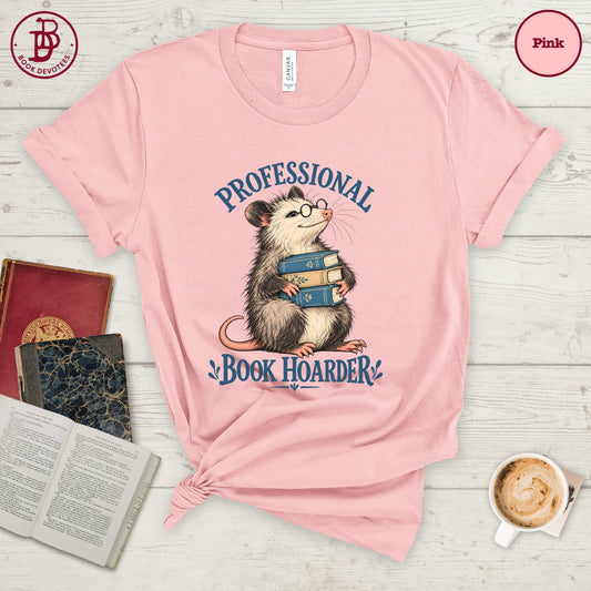 Professional Book Hoarder Tee