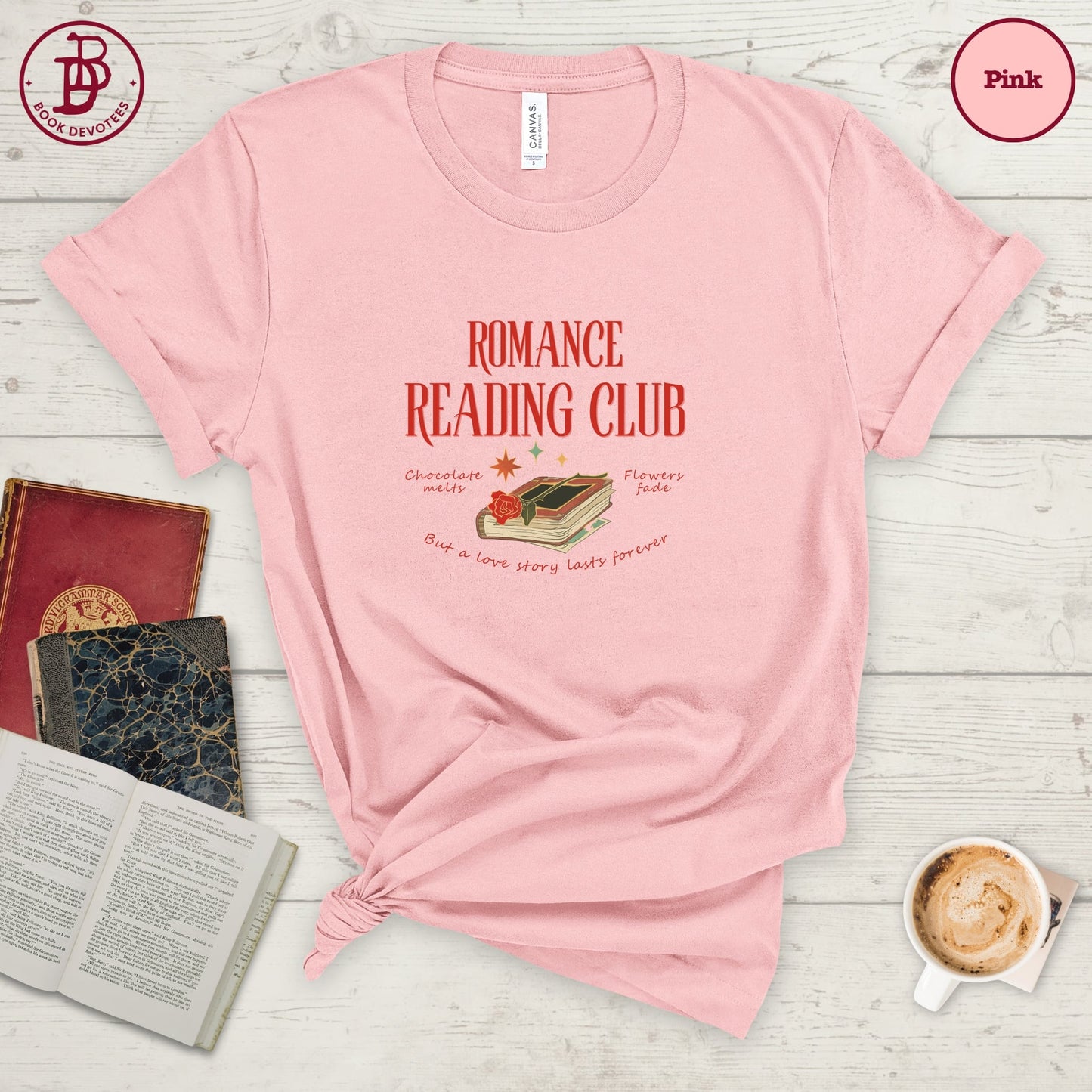 Romance Reading Club Tee
