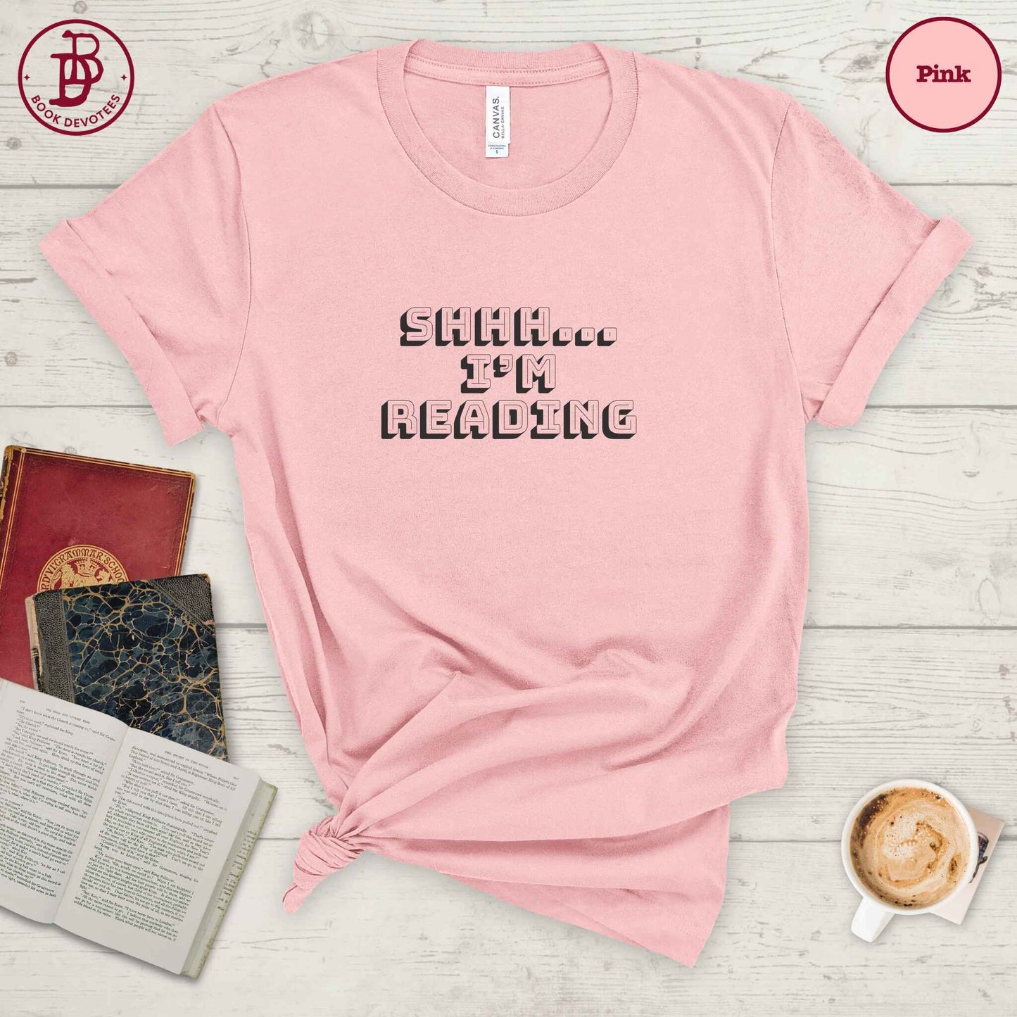 Shhh Reading Tee