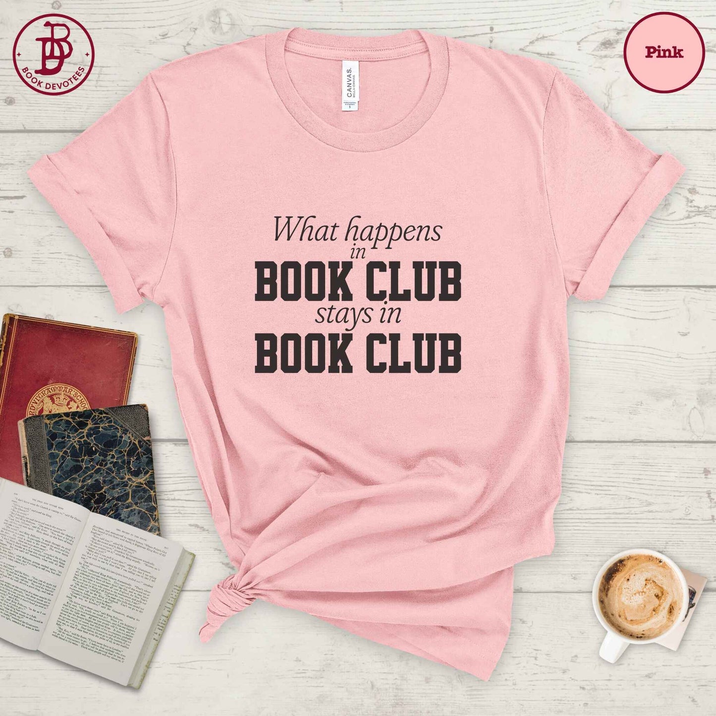 Stays in Book Club Tee