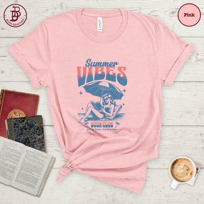 Summer Vibes Book Club Tee