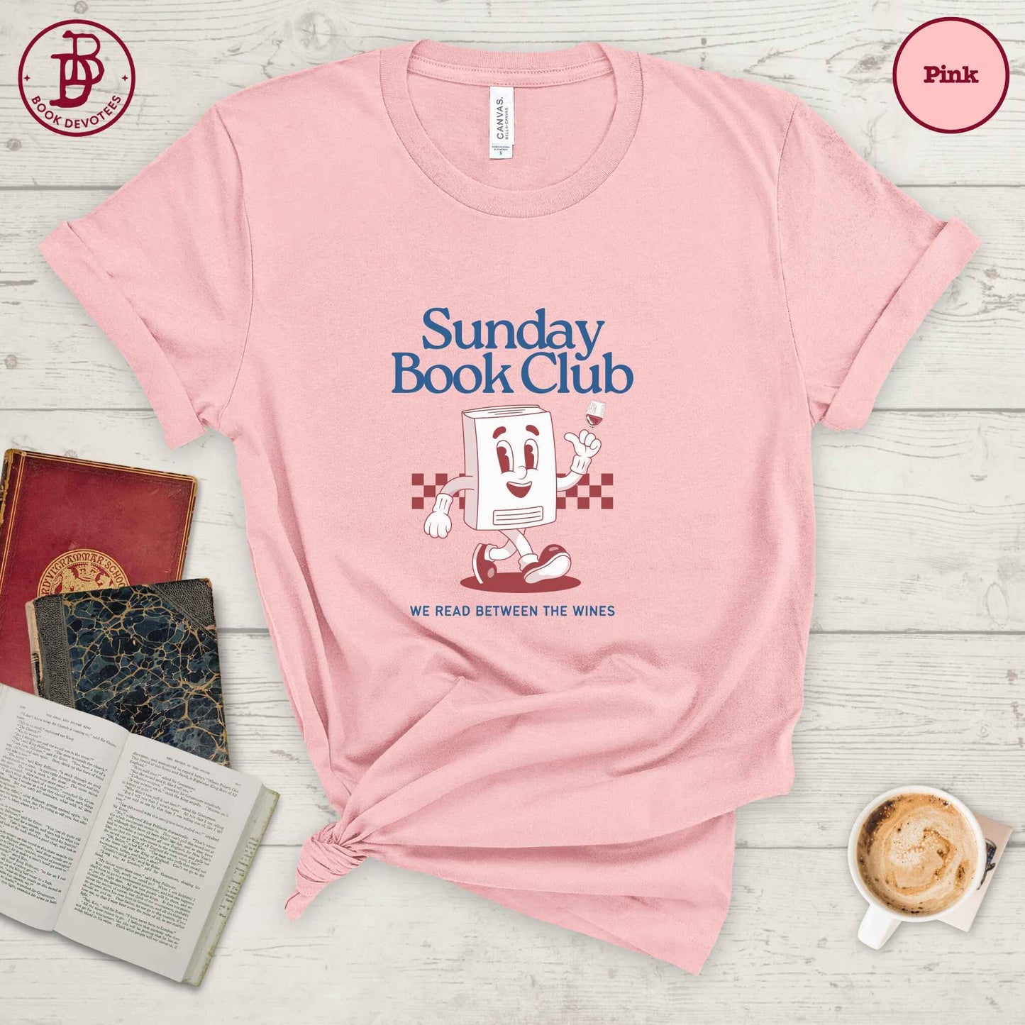 Sunday Book Club Tee