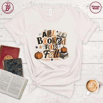 All Booked for Fall Ransom Tee