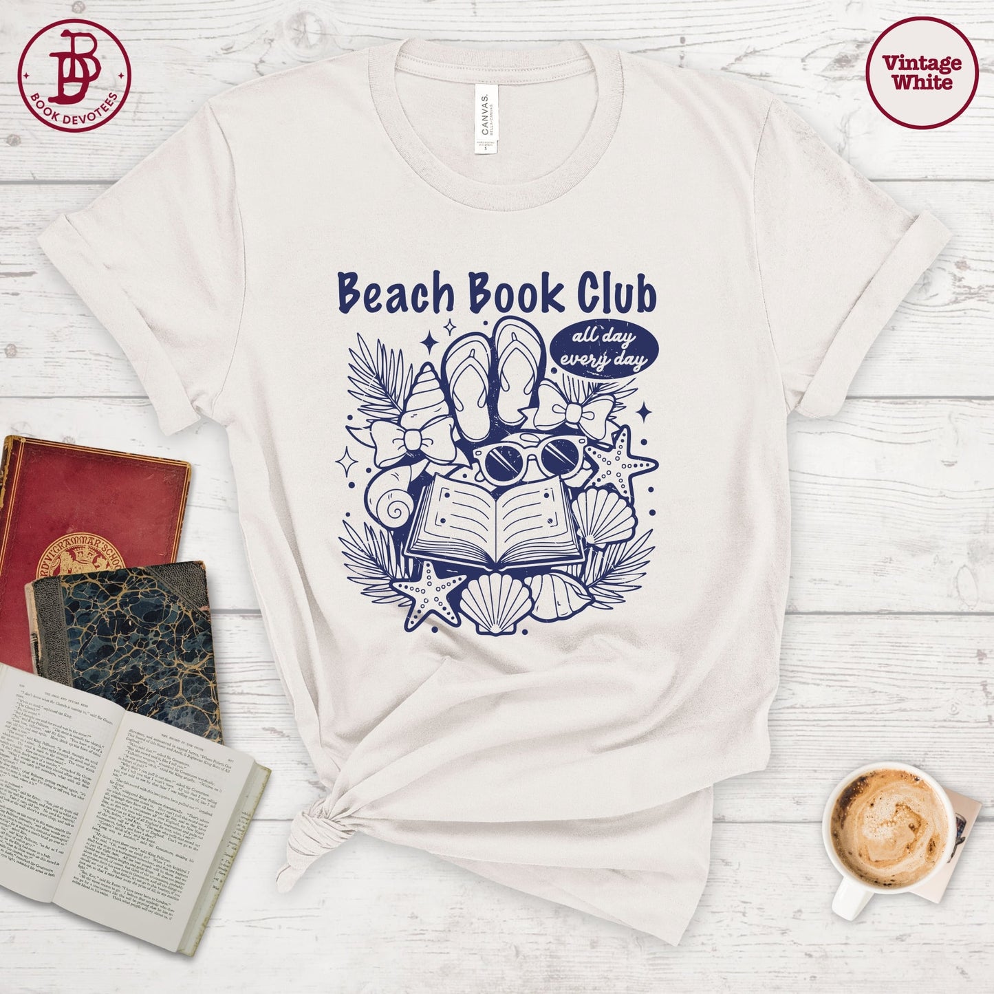 Beach Book Club All Day Tee