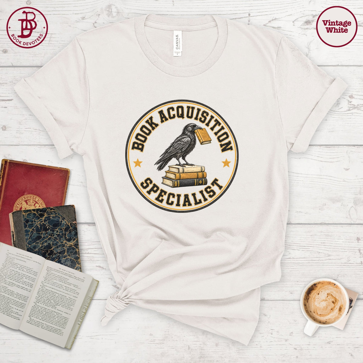 Book Acquisition Specialist Tee