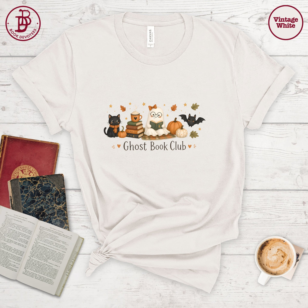 Ghost Book Club Tee