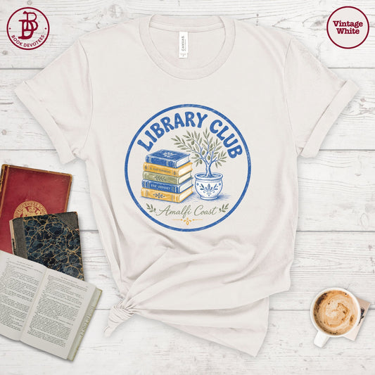 Library Club Amalfi Coast Tee