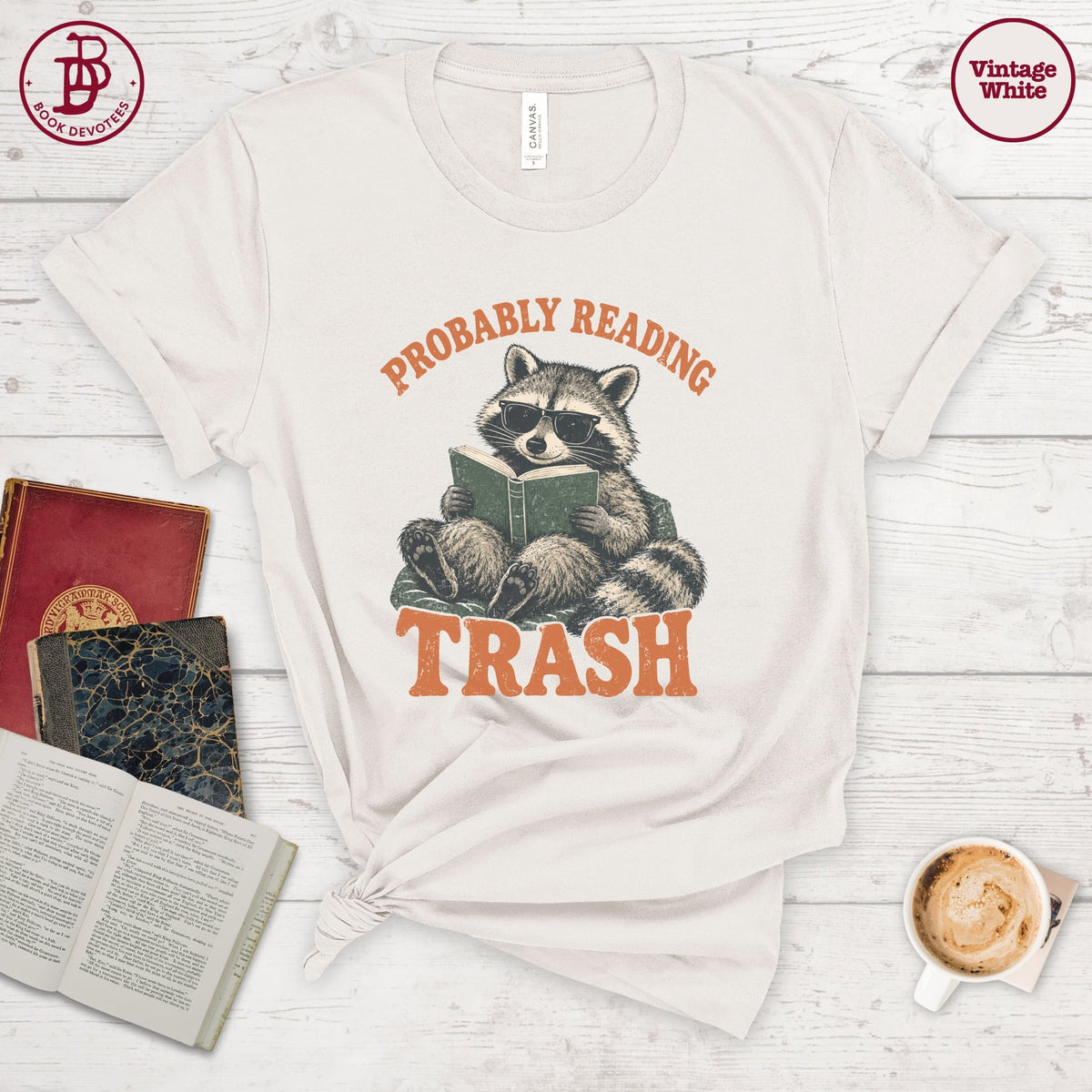 Probably Reading Trash Tee