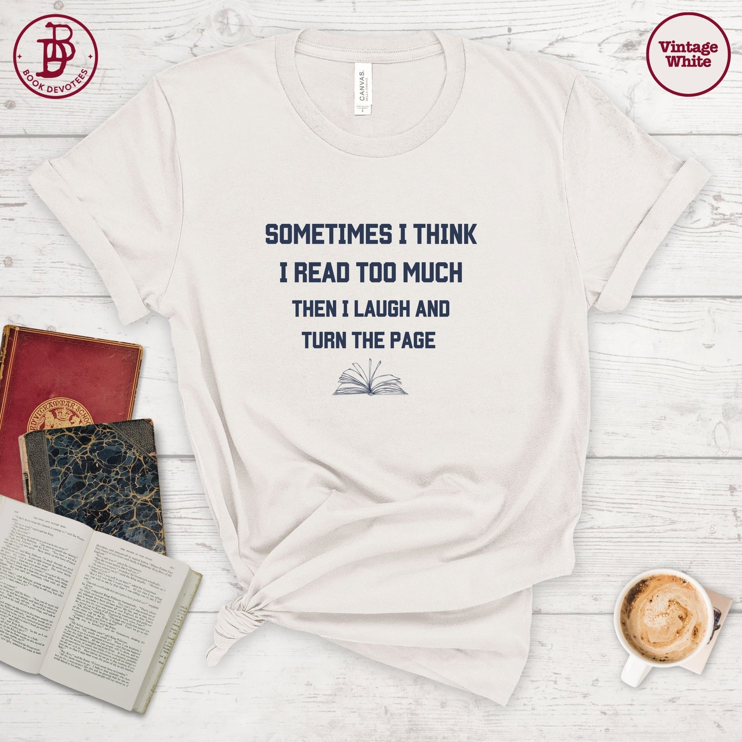 Read Too Much Tee