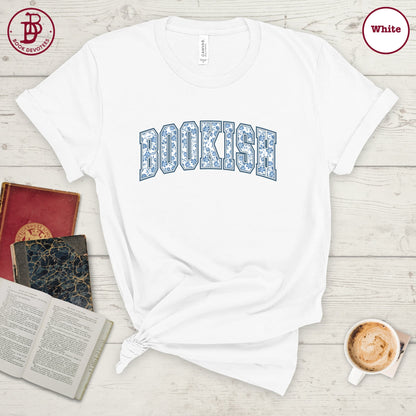 Bookish Blue Floral Tee