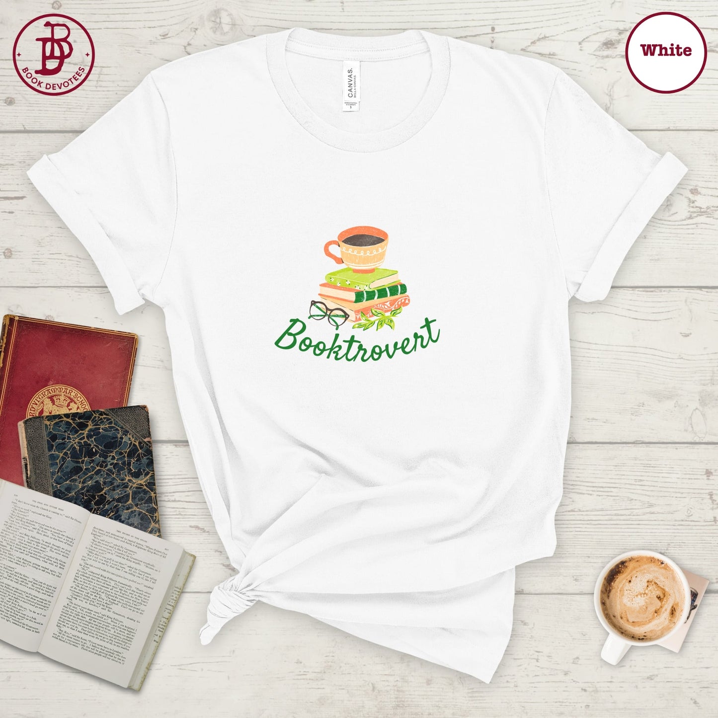 Booktrovert Tea Tee