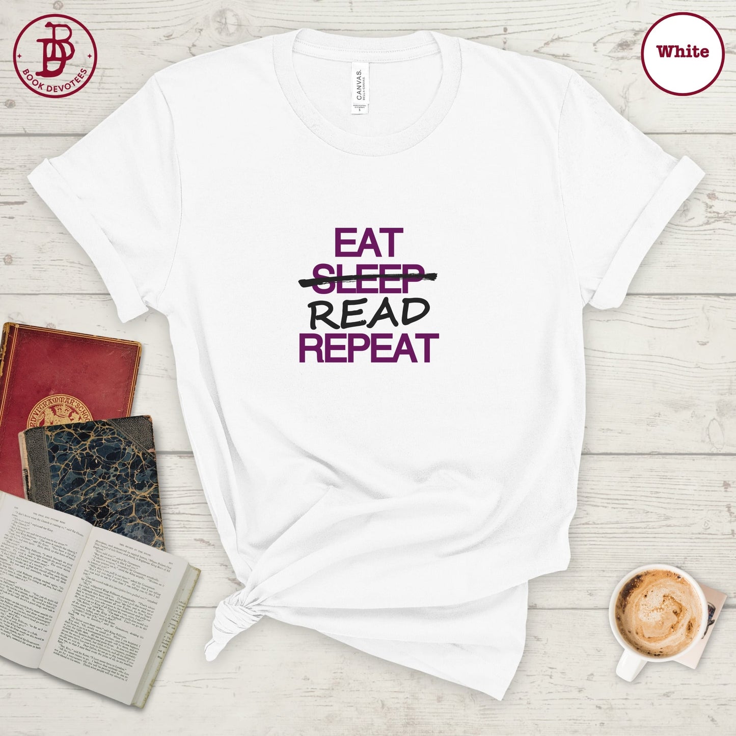 Eat Read Repeat Tee