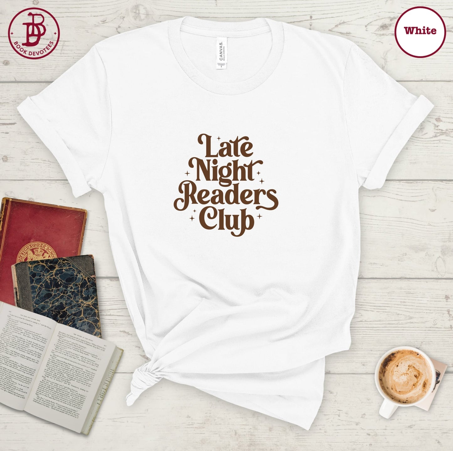 Late Night Readers Club Tee