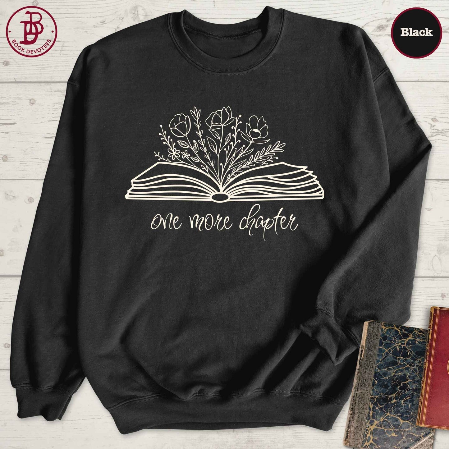 Book Bloom One More Chapter Sweatshirt