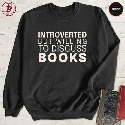 Discuss Books Sweatshirt