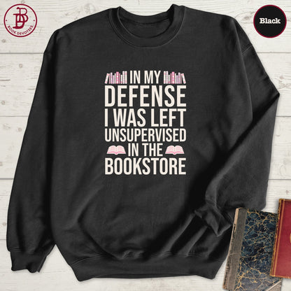 Left in Bookstore Sweatshirt