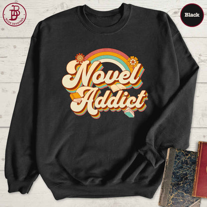 Novel Addict Retro Sweatshirt