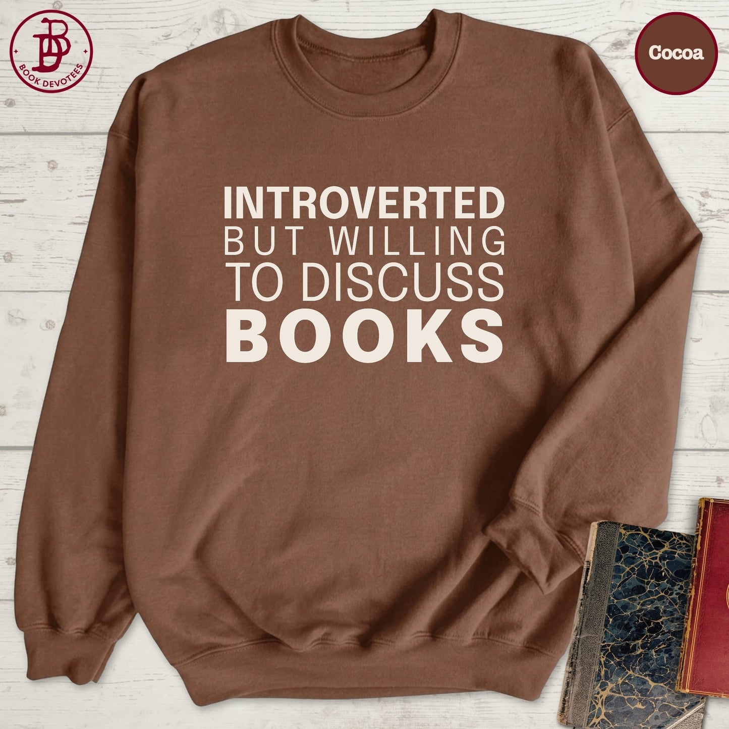 Discuss Books Sweatshirt