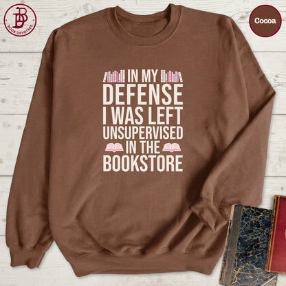 Left in Bookstore Sweatshirt