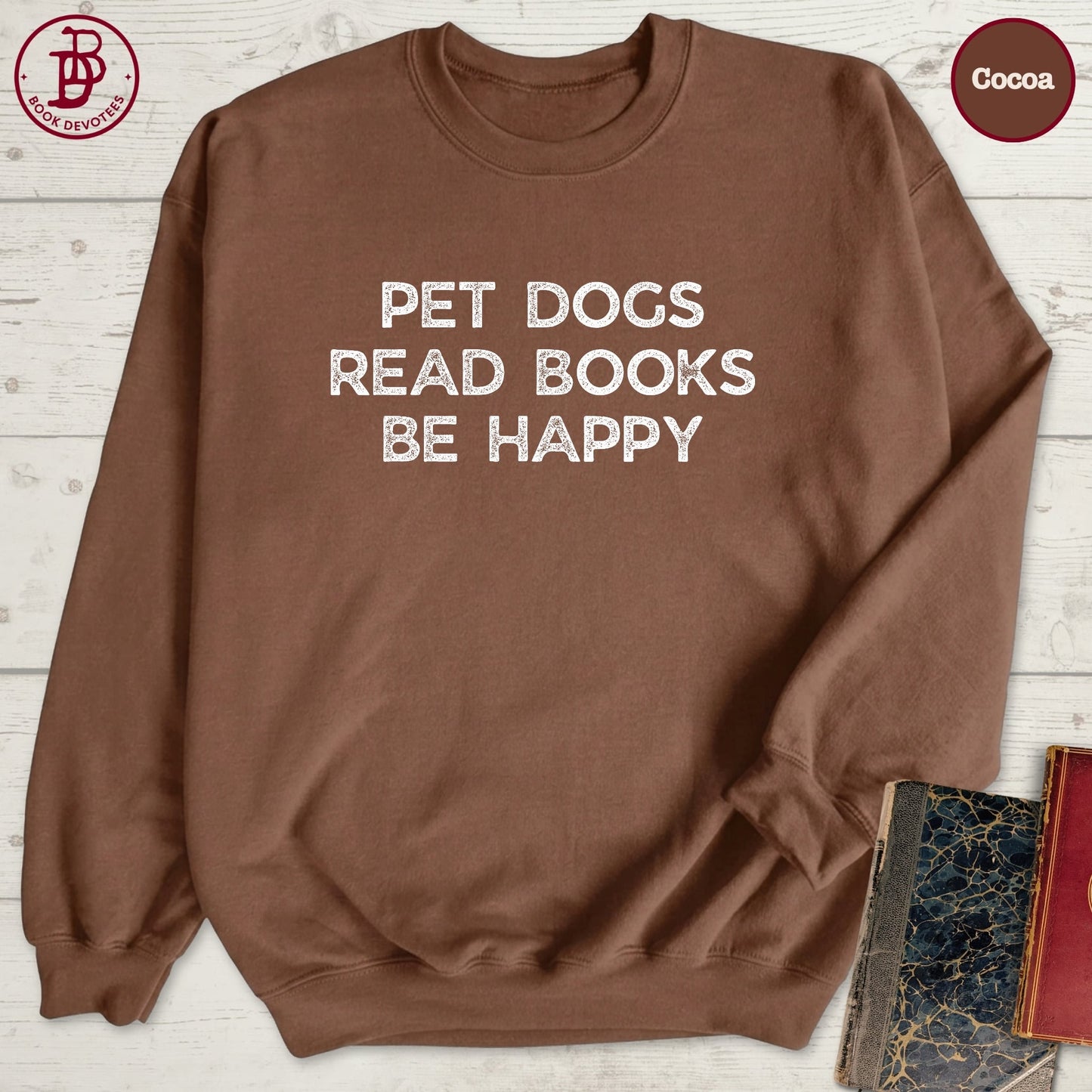 Pet Dogs Read Books Sweatshirt