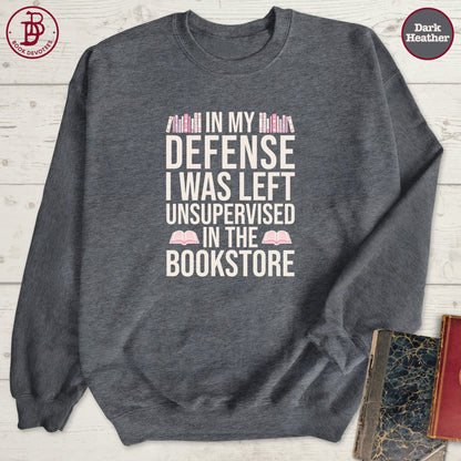 Left in Bookstore Sweatshirt