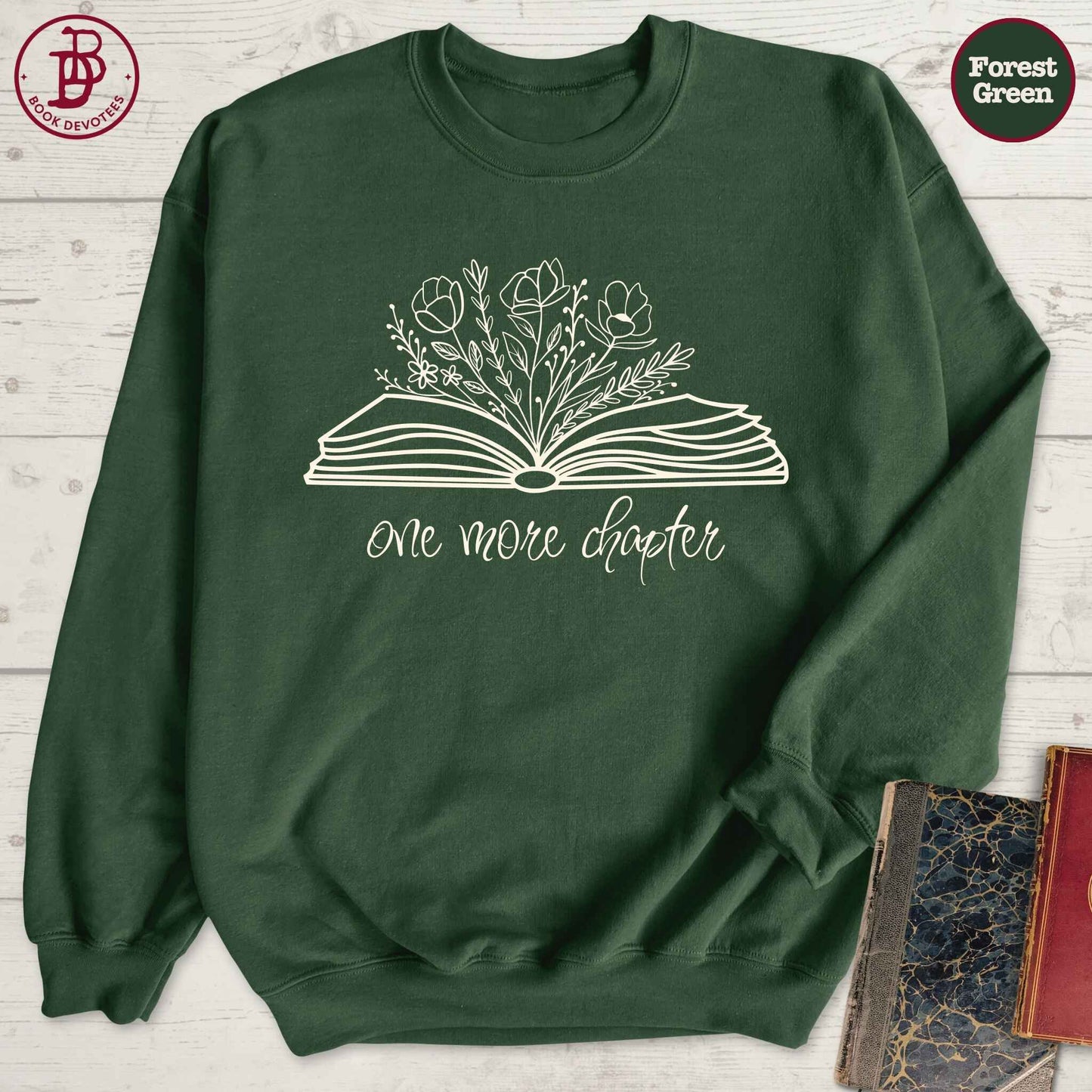 Book Bloom One More Chapter Sweatshirt