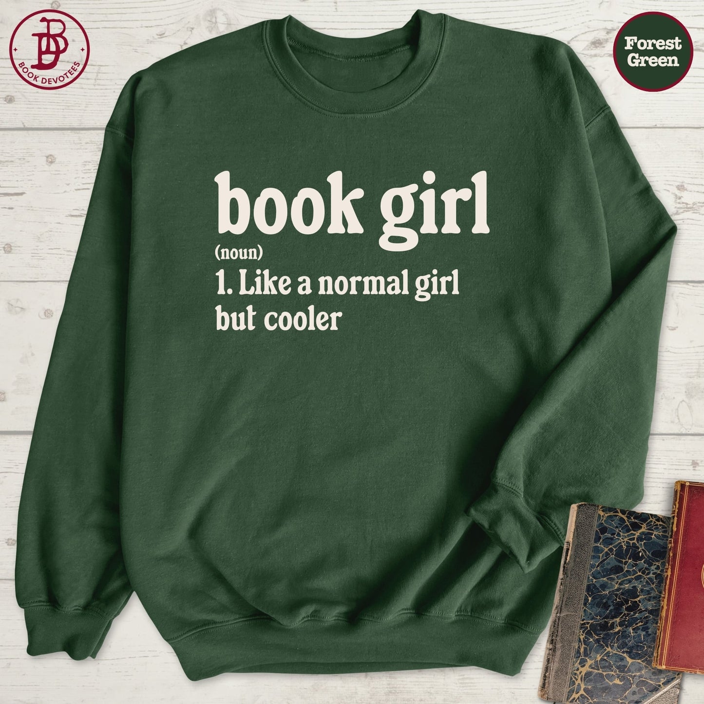 Book Girl Sweatshirt