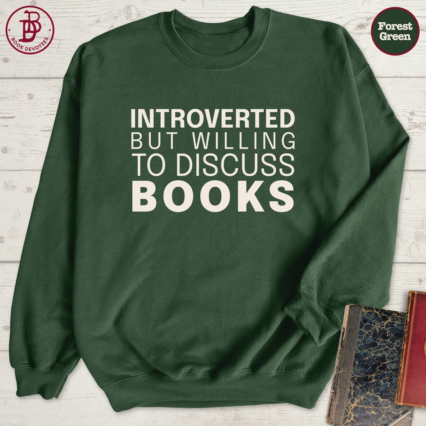Discuss Books Sweatshirt