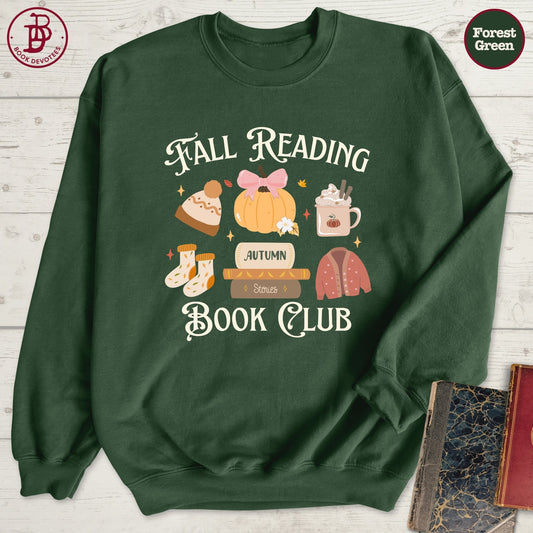 Fall Reading Book Club Sweatshirt