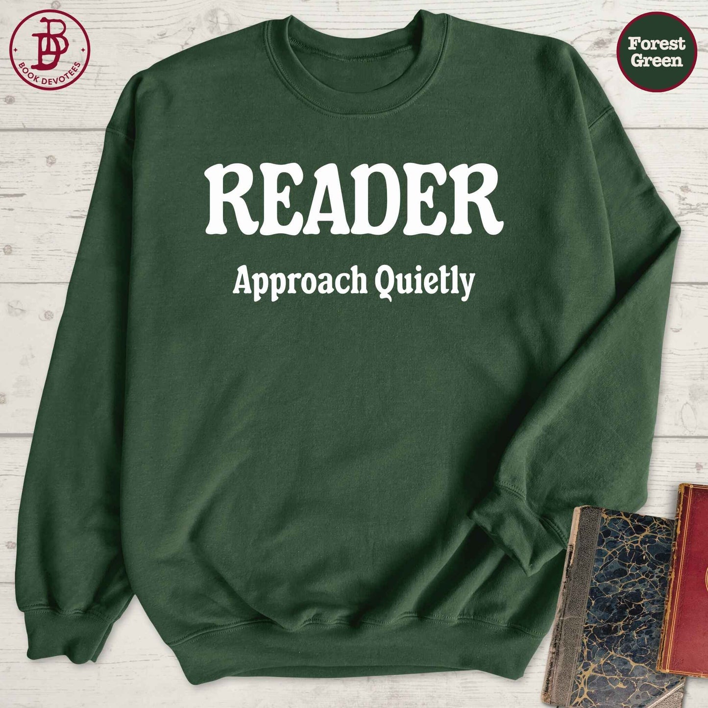Reader Approach Quietly Sweatshirt
