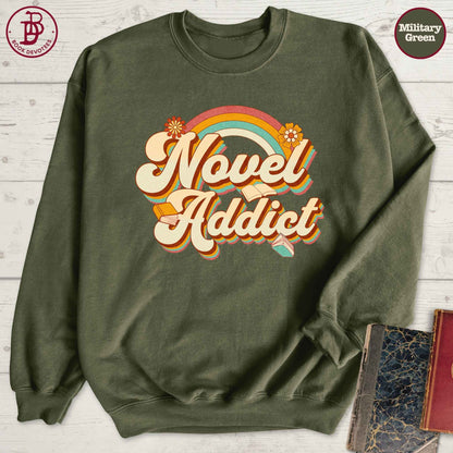 Novel Addict Retro Sweatshirt