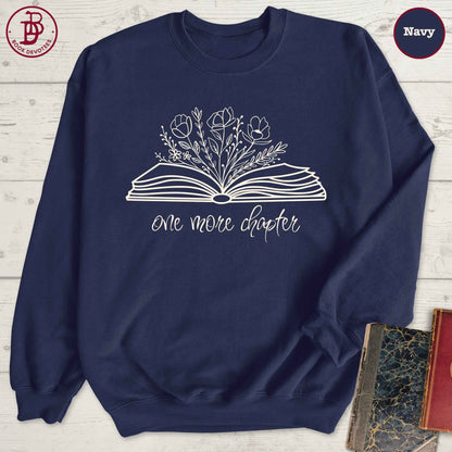 Book Bloom One More Chapter Sweatshirt