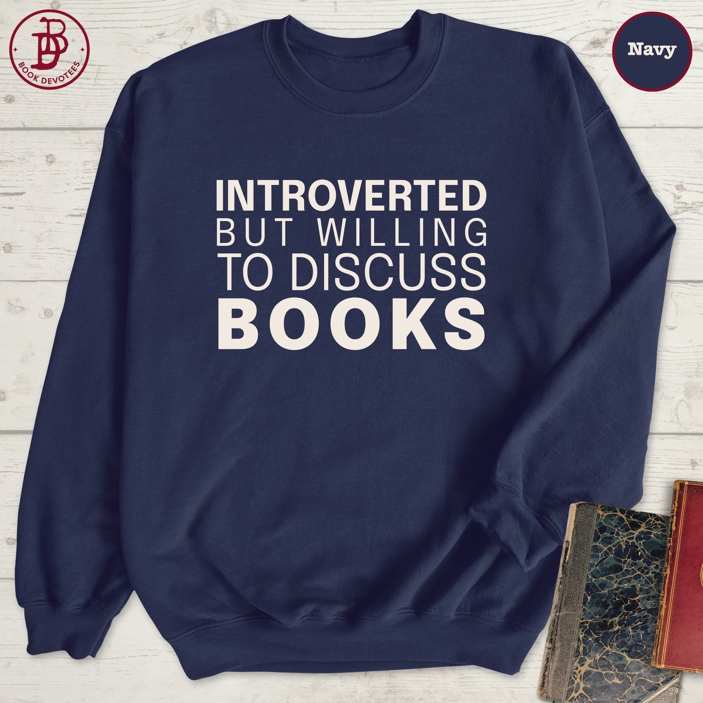 Discuss Books Sweatshirt
