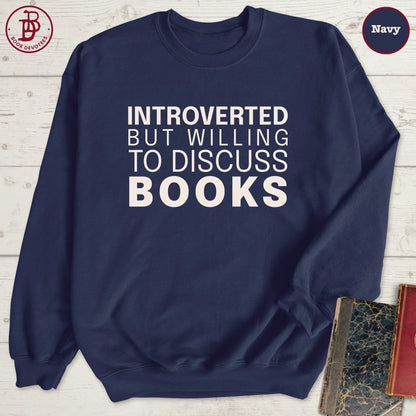 Discuss Books Sweatshirt