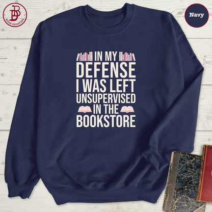 Left in Bookstore Sweatshirt