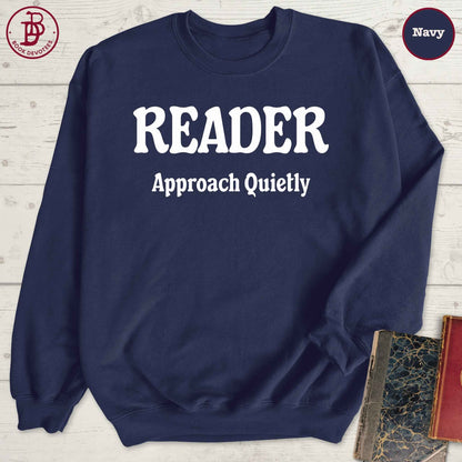 Reader Approach Quietly Sweatshirt