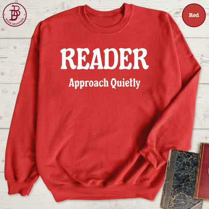 Reader Approach Quietly Sweatshirt