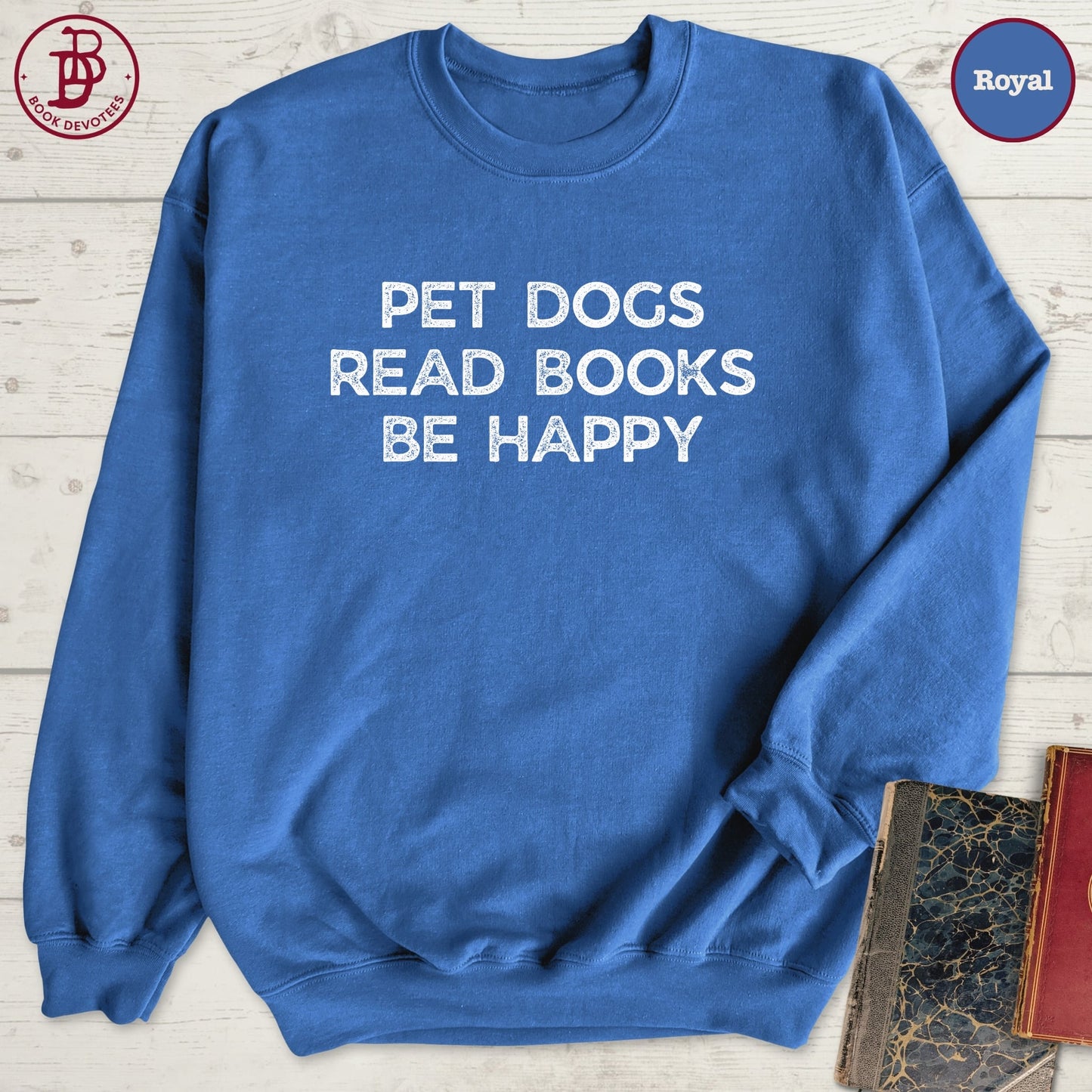 Pet Dogs Read Books Sweatshirt
