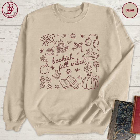 Bookish Fall Vibes Sweatshirt